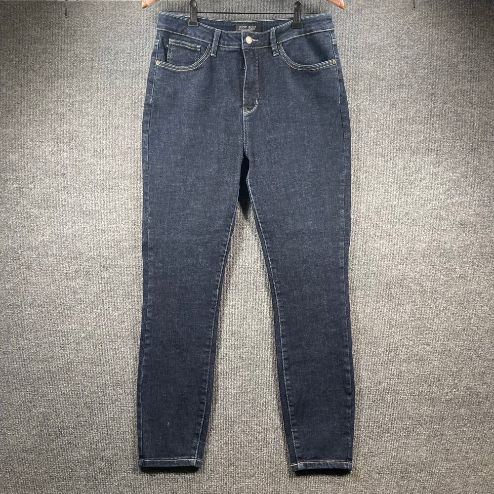 Judy Blue Skinny Fit Jeans Women's 13/31 Blue Stretch JB88336 Darkwash  Denim